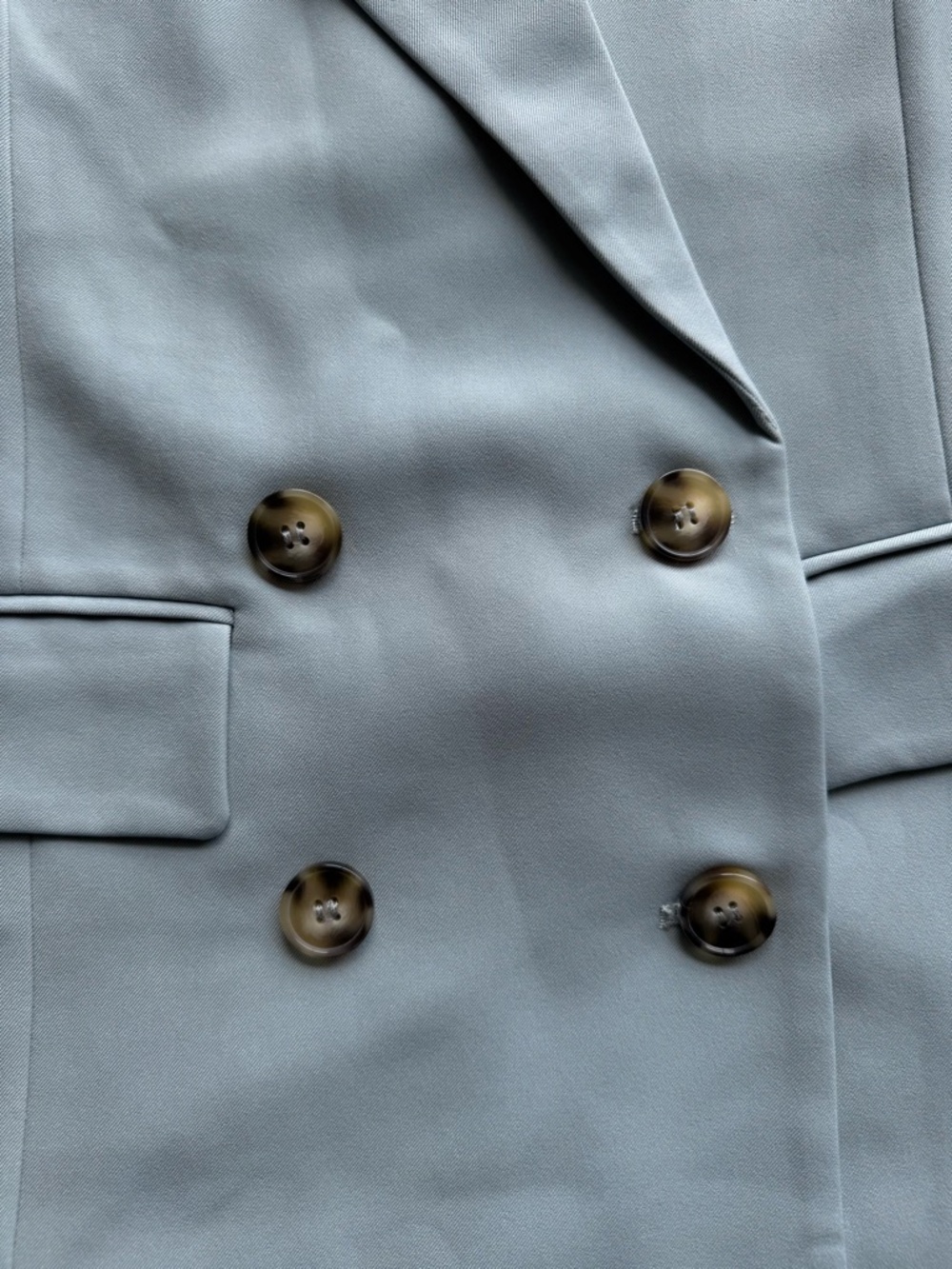 7 For All Mankind / Double Breasted Blazer / Blue - Picture 4 of 14
